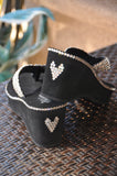 Las Vegas Diamond Diva's Swarovski Crystal Platform Flips Flops with a little extra BLING!!! By Sparkle Steps